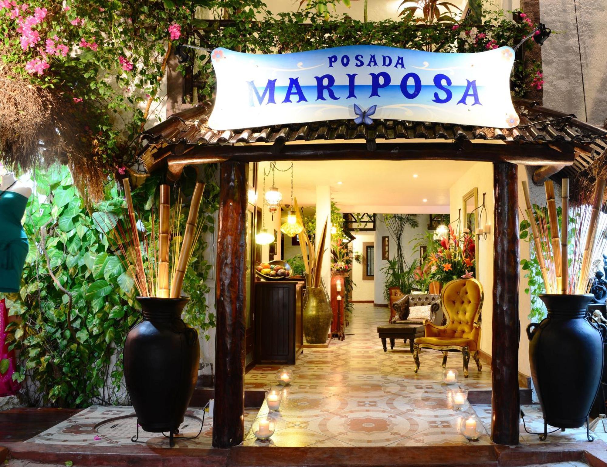 Posada Mariposa Boutique Hotel - 5Th Avenue Playa del Carmen Eksteriør bilde