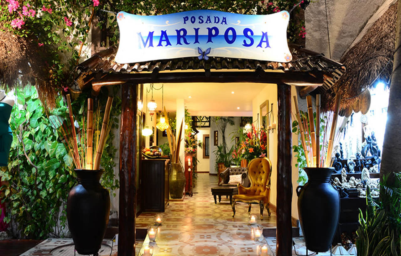 Posada Mariposa Boutique Hotel - 5Th Avenue Playa del Carmen Eksteriør bilde